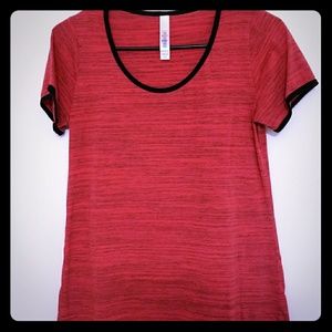 EUC Heathered LuLaRoe Classic T